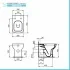 Sanitari Ideal Standard filomuro Rimless con copriwater  I.Life A 