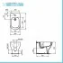 Sanitari Ideal Standard Tesi filomuro Rimless AquaBlade copriwater originale 