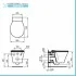 Sanitari Ideal Standard Connect sospesi Rimless AquaBlade copriwater originale 