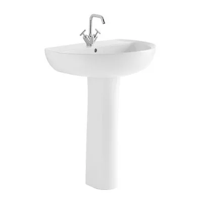 Lavabo con colonna 60 cm...