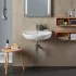 Lavabo sospeso 60 cm Geberit in ceramica lucida  Colibrì