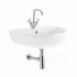 Lavabo sospeso 60 cm Geberit in ceramica lucida  Colibrì