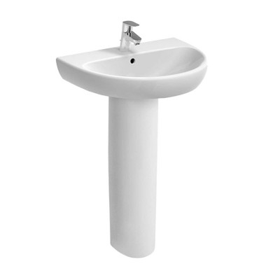 Lavabo con colonna Geberit...