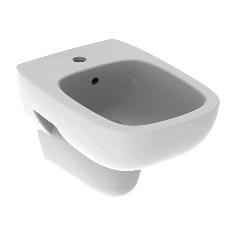 Coppia sanitari filomuro Rak serie One in ceramica con copriwc soft-close | Leroy Merlin