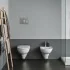 Sanitari sospesi Geberit con brida e copriwater originale  Selnova