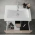 Mobile bagno sospeso 60 corda con lavabo e specchio  Miami