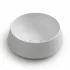 Lavabo da appoggio in ceramica bianco lucido tondo 42 cm  Aris