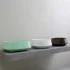 Lavabo da appoggio in ceramica bianco lucido quadrato 42 cm  Aris