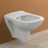 Wc sospeso senza brida Rimless bianco in ceramica lucida  Venti 