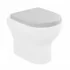 Copriwater originale serie Pestum bianco lucido in termoindurente 