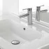 Miscelatore lavabo inox cromato lucido con piletta click-clack  York 