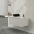 Cassettone sospeso bagno 60 cm grigio perla opaco  Iside