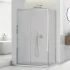 Box doccia angolare 70x100 cm scorrevole in cristallo temperato  Tay