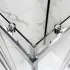 Box doccia 3 lati 70 cm doppio scorrevole trasparente H 195 cm  Tay