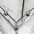 Box doccia 3 lati 70x100x70 con porta scorrevole trasparente  Tay