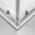 Box doccia angolare 70x70 cm doppio scorrevole vetro trasparente  Tay