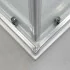 Box doccia angolare 70x90 cm doppio scorrevole vetro stampato  Tay