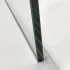 Doccia Walk-In 120 cm trasparente 8 mm profilo cromo H 200 cm  Tay