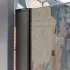 Doccia Walk-In 100 cm nero opaco con vetro fumè H 200 cm  Tay