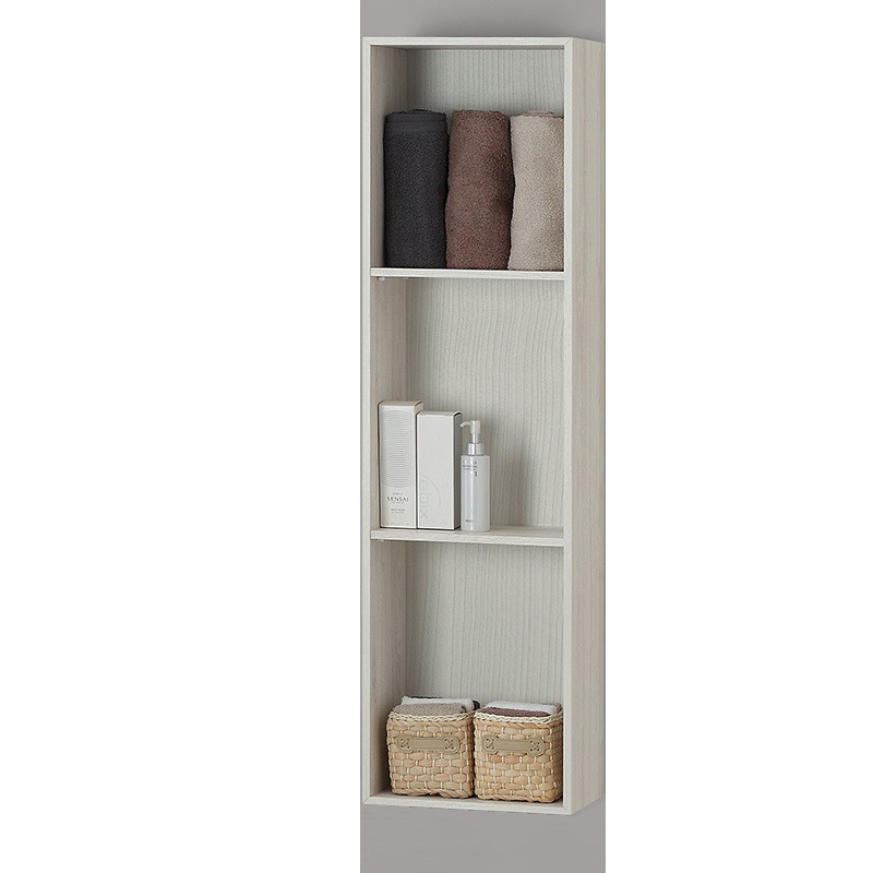 Pensile A Giorno 120x33 Pino Bianco Pensile a Giorno in Nobilitato 120 x 33 cm Color Pino Bianco