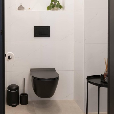 Presa Elettrica Doppia 13A Classic Cromo Lucido - Con Inserti E Interruttore A Bilanciere In Metallo Nero, Serie A5