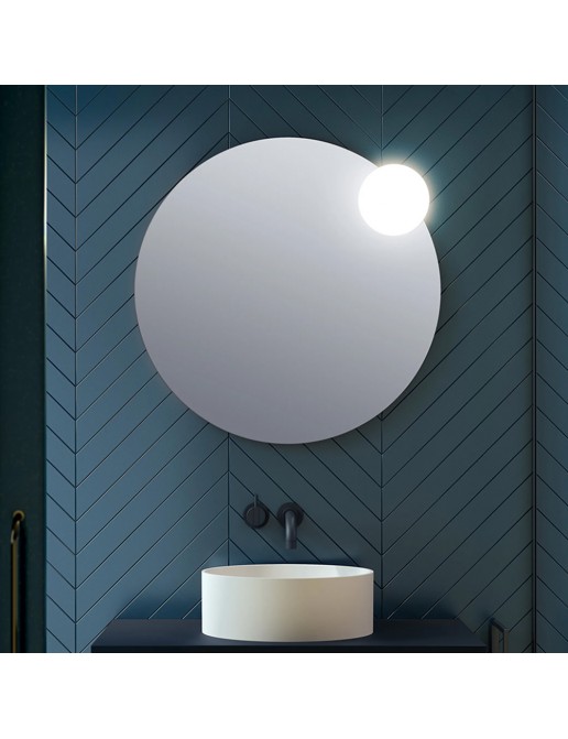 Yellowshop Specchio Rotondo Con Led 78 Cm - Modello Star - Retroilluminato Con Touch Screen - Per Bagno Design - 4