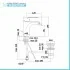 Set miscelatori Paffoni Green lavabo alto e bidet con scarico incluso 
