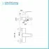 Set miscelatori Paffoni Lime lavabo bidet vasca con duplex e kit doccia