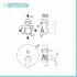 Set doccia incasso Paffoni Lime con soffione tondo inox 30 e kit doccia