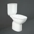 Sanitari tradizionali monoblocco Rimless Morning con scarico a terra