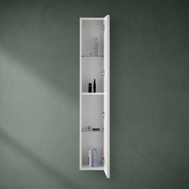 Pensile Bagno Sospeso Cannettato H 150 Cm Bianco Opaco Bali pensile-bagno-sospeso-cannettato-h-150-cm-bianco-opaco-bali