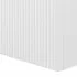 Pensile bagno sospeso cannettato H 150 cm bianco opaco  Bali