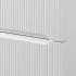 Mobile bagno sospeso cannettato 70 cm bianco opaco con specchio  Bali