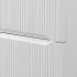 Mobile bagno sospeso cannettato 90 cm bianco opaco con specchio  Bali