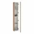 Pensile bagno sospeso cannettato H 150 cm noce canaletto  Bali