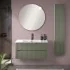 Pensile bagno sospeso cannettato H 150 cm verde  Bali