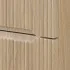 Mobile bagno sospeso cannettato 70 cm rovere chiaro con top Bali
