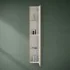 Pensile bagno sospeso cannettato H 150 cm rovere chiaro Bali
