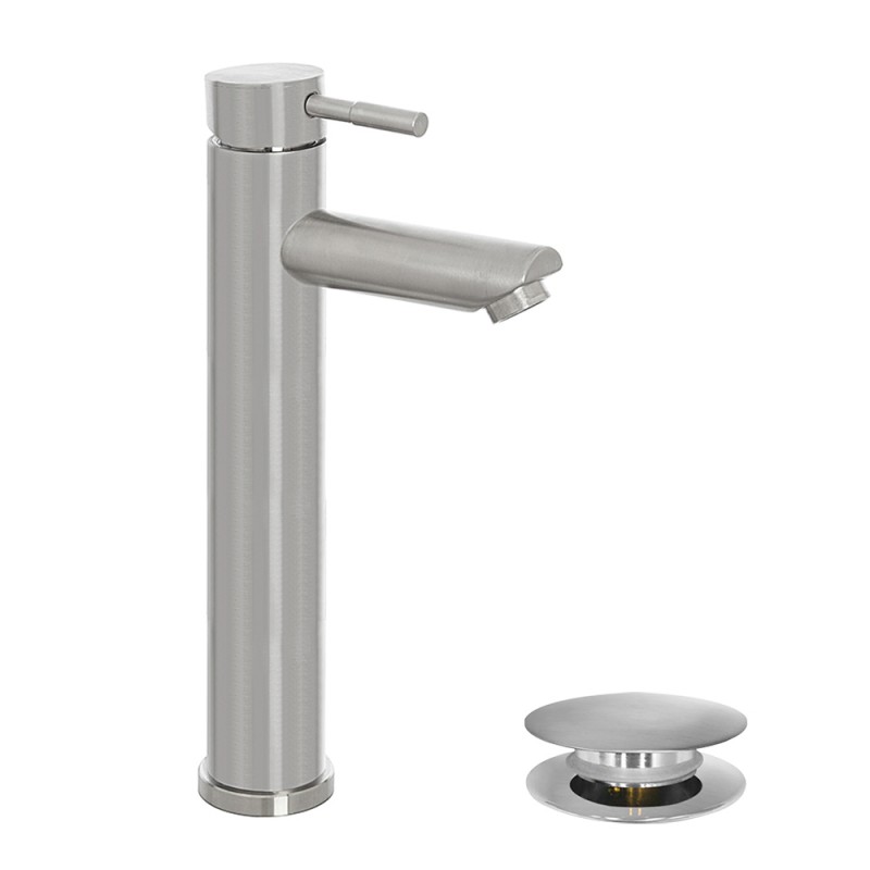 Rubinetto Cascata Bagno Rubinetto Lavabo A Cascata Con Beccuccio Girevole 360° - Cromato, Monocomando Per Acqua Fredda/Calda | Design Moderno Bidet Bagno - Foto 4