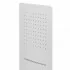 ugelli Soffione doccia a sbalzo slim 25x52 cm cromato in acciaio inox con cascata