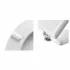 Copriwater dedicato per Serie Esedra Ideal Standard in legno bianco con cerniere