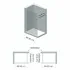 Doccia Walk-In 90 cm cristallo trasparente 6 mm H 200 cm Klug