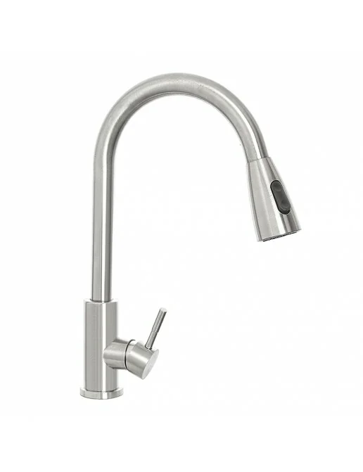 CUCINA ESSENTIAL Miscelatore Monocomando Con Doccetta Estraibile E 2 Tipi Di Getto Per Cucina Industriale-03049301 - Foto 8