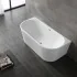 Vasca da bagno a parete 80x170 cm scarico incluso  Arya