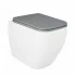 Copriwc originale grigio opaco soft-close Rak serie Metropolitan