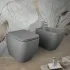 Copriwc originale grigio opaco soft-close Rak serie Metropolitan