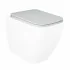 Copriwc originale bianco opaco soft-close Rak serie Metropolitan 