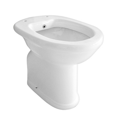 WC bidet combinato per anziani e disabili H 49 cm scarico parete