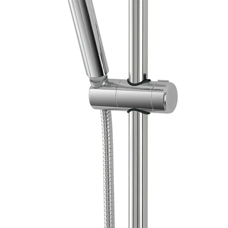 Supporto Universale Porta doccetta per Saliscendi Doccia Cromo Supporto Universale Porta doccetta per Saliscendi Doccia Cromo