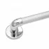 Maniglione di sostegno cromato 70 cm per disabili portata max 150 kg